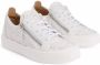 Giuseppe Zanotti Gail sneakers met monogram Wit - Thumbnail 2