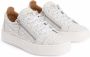 Giuseppe Zanotti Gail sneakers met monogramprint Wit - Thumbnail 2