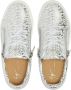Giuseppe Zanotti Gail sneakers met monogramprint Zilver - Thumbnail 4