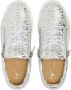 Giuseppe Zanotti Gail sneakers met monogramprint Zilver - Thumbnail 4