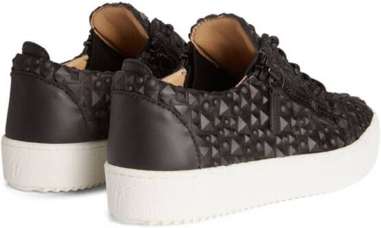 Giuseppe Zanotti Gail sneakers met plateauzool Zwart