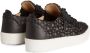 Giuseppe Zanotti Gail sneakers met plateauzool Zwart - Thumbnail 3