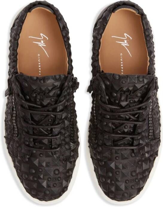 Giuseppe Zanotti Gail sneakers met plateauzool Zwart