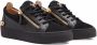 Giuseppe Zanotti Gail sneakers met schakelketting Zwart - Thumbnail 2