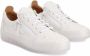 Giuseppe Zanotti Gail sneakers met slangenleer-effect Wit - Thumbnail 2