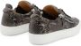 Giuseppe Zanotti Gail sneakers met slangenleer-effect Zwart - Thumbnail 3