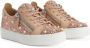 Giuseppe Zanotti Gail sneakers verfraaid met studs Roze - Thumbnail 2