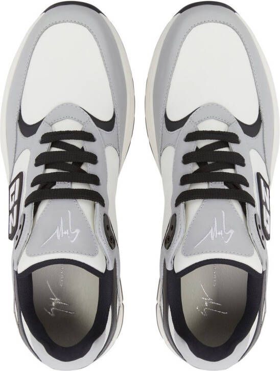 Giuseppe Zanotti Gap Runner low-top sneakers Grijs