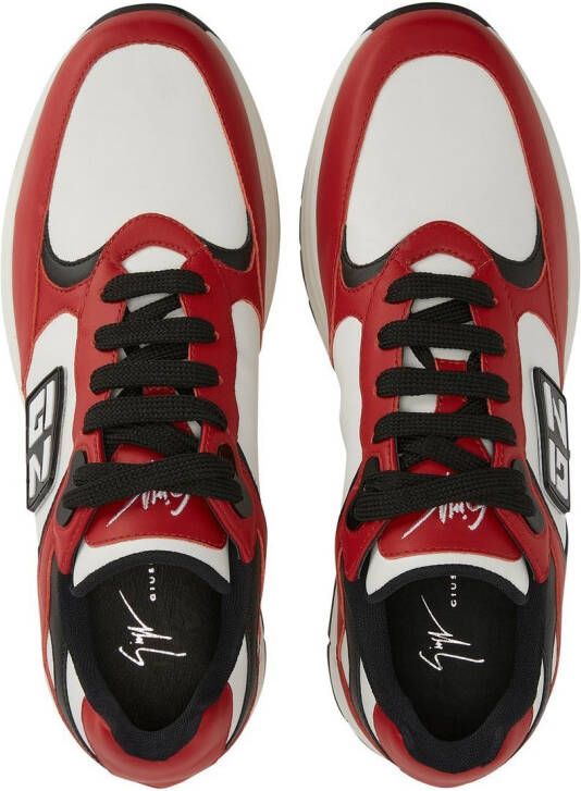 Giuseppe Zanotti Gap Runner low-top sneakers Rood