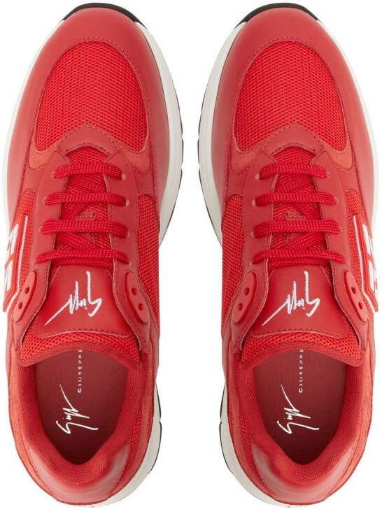 Giuseppe Zanotti Gap Runner low-top sneakers Rood