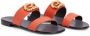 Giuseppe Zanotti Gregory sandalen met dubbele bandjes Oranje - Thumbnail 2
