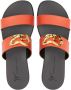 Giuseppe Zanotti Gregory sandalen met dubbele bandjes Oranje - Thumbnail 4