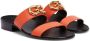 Giuseppe Zanotti Gregory sandalen met dubbele bandjes Oranje - Thumbnail 2