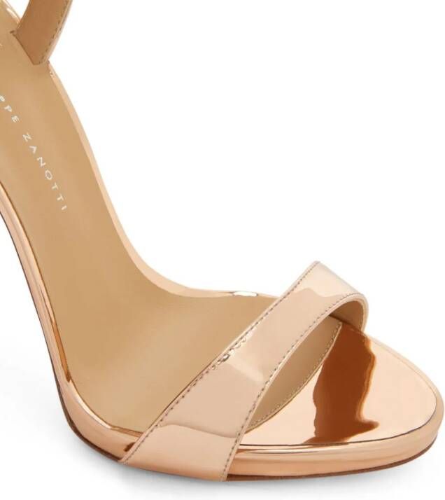 Giuseppe Zanotti Gwyneth metallic sandalen Roze