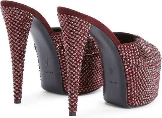 Giuseppe Zanotti Gz Aida muiltjes Rood