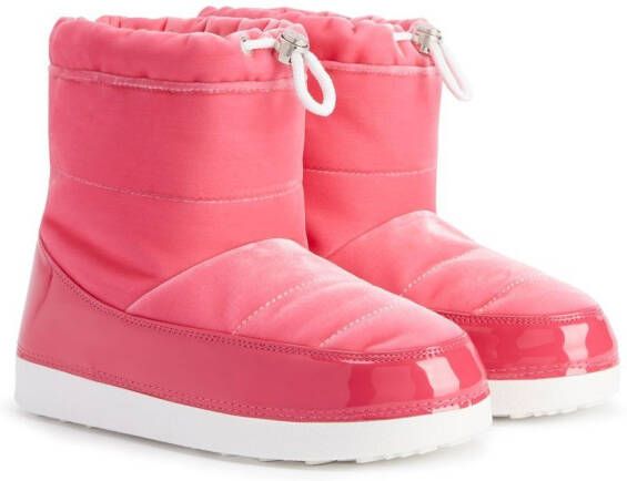 Giuseppe Zanotti Gz-aspen gewatteerde laarzen Roze