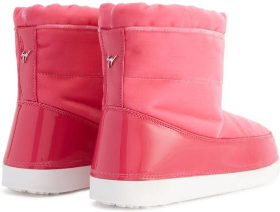 Giuseppe Zanotti Gz-aspen gewatteerde laarzen Roze