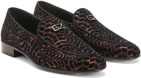 Giuseppe Zanotti GZ Rudolph loafers Zwart