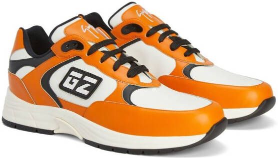 Giuseppe Zanotti GZ Runner low-top sneakers Oranje