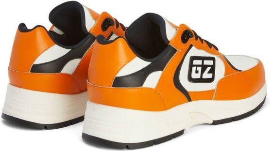 Giuseppe Zanotti GZ Runner low-top sneakers Oranje