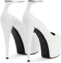 Giuseppe Zanotti Gz-Yana leren sandalen Wit - Thumbnail 3