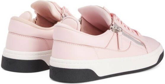 Giuseppe Zanotti Gz94 leren sneakers Roze