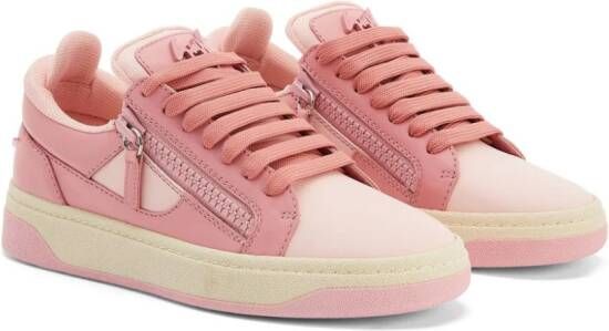 Giuseppe Zanotti GZ94 leren sneakers Roze