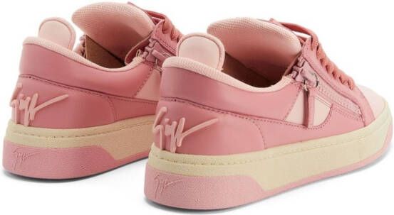 Giuseppe Zanotti GZ94 leren sneakers Roze