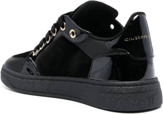 Giuseppe Zanotti GZ94 leren sneakers Zwart