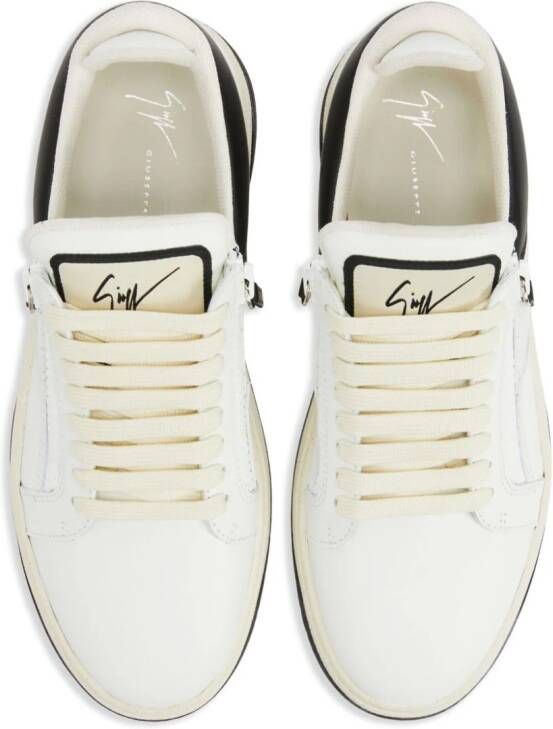Giuseppe Zanotti GZ94 sneakers met logopatch Wit