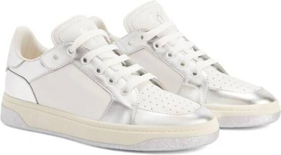 Giuseppe Zanotti GZ94 low-top leren sneakers Wit