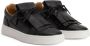 Giuseppe Zanotti GZ94 low-top leren sneakers Zwart - Thumbnail 2