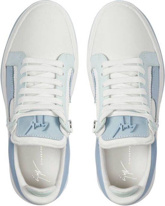 Giuseppe Zanotti GZ94 low-top sneakers Blauw