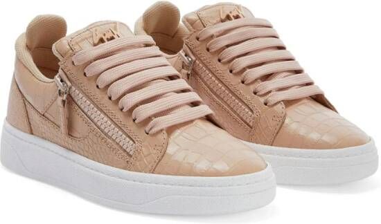 Giuseppe Zanotti GZ94 low-top sneakers Roze