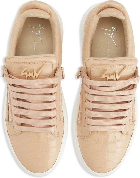 Giuseppe Zanotti GZ94 low-top sneakers Roze