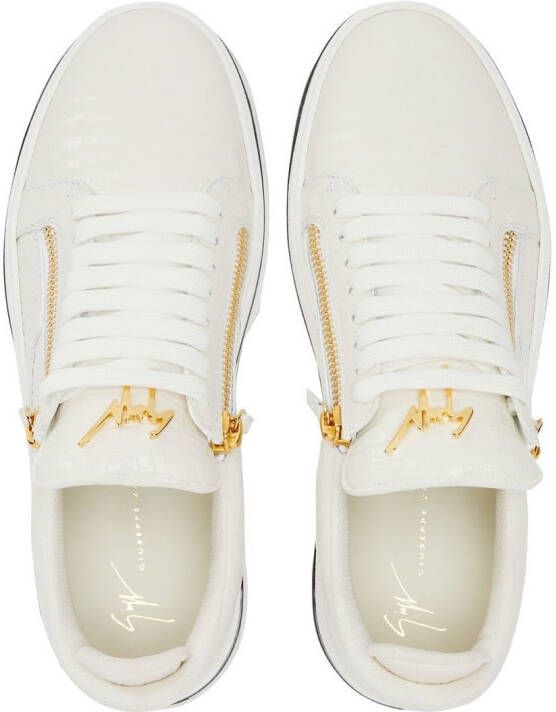 Giuseppe Zanotti GZ94 low-top sneakers Wit