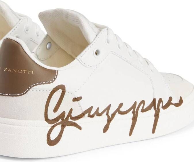 Giuseppe Zanotti GZ94 low-top sneakers Wit