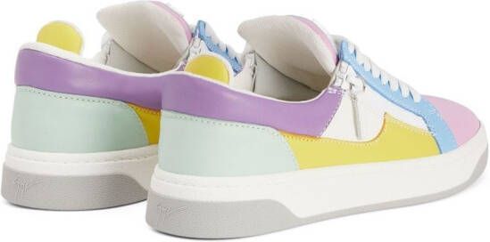 Giuseppe Zanotti GZ94 sneakers met colourblocking Veelkleurig