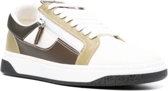 Giuseppe Zanotti GZ94 sneakers met logopatch Bruin