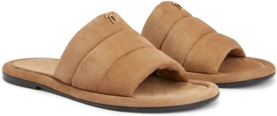 Giuseppe Zanotti Harmande slippers Bruin