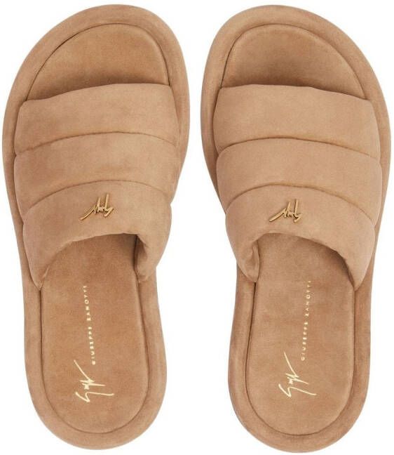 Giuseppe Zanotti Harmande slippers Bruin