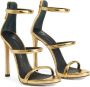 Giuseppe Zanotti Harmony leren sandalen Goud - Thumbnail 2