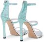 Giuseppe Zanotti Harmony sandalen met glitter Groen - Thumbnail 3