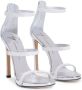 Giuseppe Zanotti Harmony sandalen met glitter Zilver - Thumbnail 2