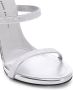 Giuseppe Zanotti Harmony sandalen met glitter Zilver - Thumbnail 4