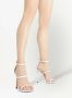 Giuseppe Zanotti Harmony sandalen met glitter Zilver - Thumbnail 5