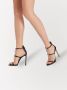 Giuseppe Zanotti Harmony sandalen met kristal Zwart - Thumbnail 4