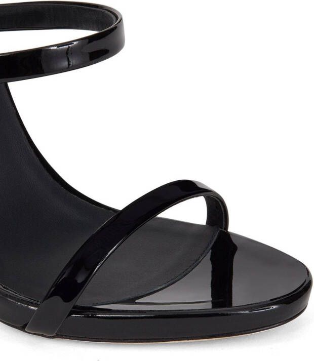 Giuseppe Zanotti Harmony sandalen met open neus Zwart