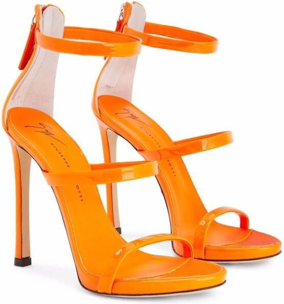 Giuseppe Zanotti Harmony sandalen Oranje