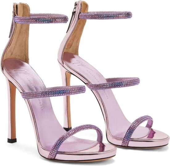 Giuseppe Zanotti Harmony sandalen Roze